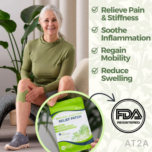 AT2A - Natural Knee Pain Patches